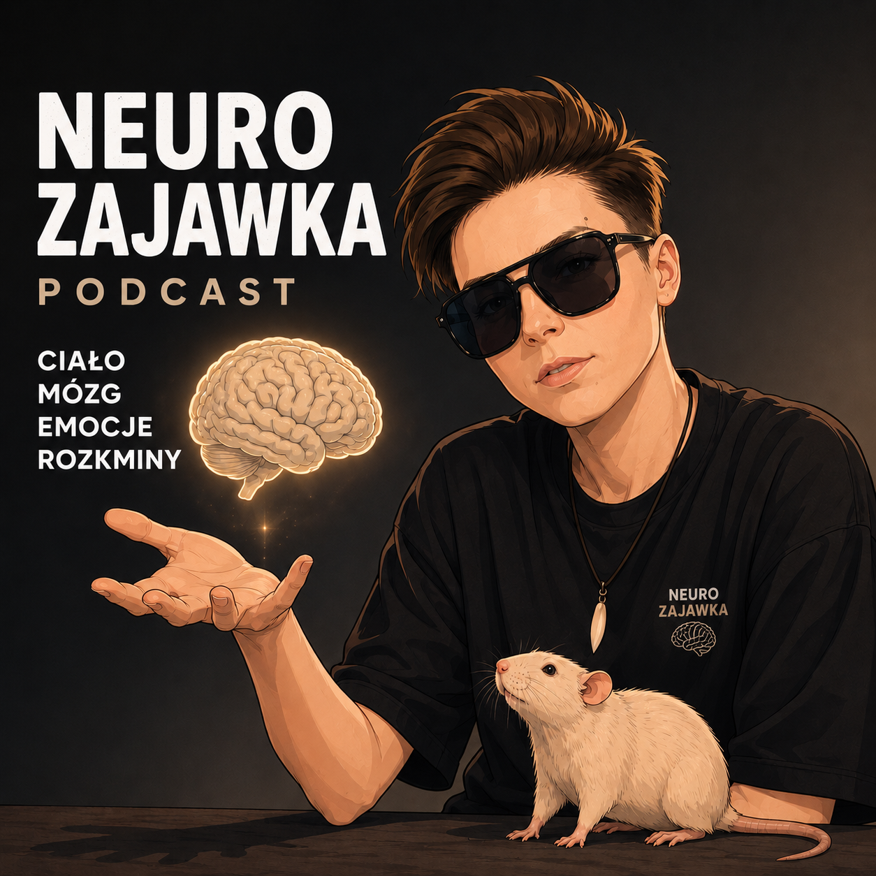Okładka podcastu Neuro Zajawka – o świadomości bez ściemy