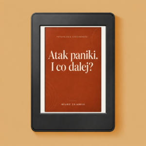 E-book o reakcji organizmu i strachu przed atakiem paniki na czytniku